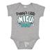 Inktastic Poppy s Little Nicu Grad in Blue with Banner Boys or Girls Baby Bodysuit