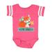 Inktastic 1st Birthday Woodland Fox 1 Year Old Boys or Girls Baby Bodysuit