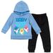 Pinkfong Baby Shark Infant Baby Boys Fleece Pullover Hoodie and Pants Outfit Set Infant to Toddler