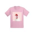 Awkward Styles Pink Bubble Shirt Cute Infant Shirt Rooster Shirt Animals Prints Kids T Shirt Rooster Infant Tshirt Cute Gifts for Children Lovers Funny Gifts for Kids