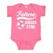 Inktastic Future Soccer Star Ball Sports Boys or Girls Baby Bodysuit