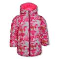 Pink Platinum Baby Girls Butterflies Puffer Jacket - pink 12 months (Infant)