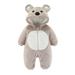 BULLPIANO 0-2T Boys Girls Winter Snowsuit Jumpsuit Toddler Baby Fleece Thick Warm Rompers Cartoon Bodysuits Outwear