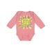 Inktastic I Love my Little Brother- sun and rainbow letters Boys or Girls Long Sleeve Baby Bodysuit