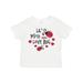 Inktastic Lil Miss Love Bug with Lady Bug and Hearts Girls Toddler T-Shirt