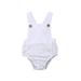 Infant Baby Boy Girl Cotton Bodysuit Striped Solid Casual Jumpsuit Clothes Outfits Sunsuit