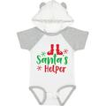 Inktastic Santa s Helper Elf Shoes Snowflakes Christmas Boys or Girls Baby Bodysuit