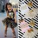 Kids Baby Girls Top + Bow Sequins Tulle Tutu Skirt Princess Party Wedding Dress