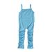 TAIAOJING Baby Romper Kids Toddler Children Girls Cotton Solid Summer Sleeveless Long Pants Clothes One Piece Outfits 3-4 Years