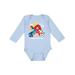 Inktastic ONE-I-E-I-O 1st Birthday Boys or Girls Long Sleeve Baby Bodysuit