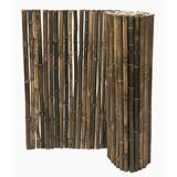 Backyard X-Scapes Black Bamboo Fencing Decorative Privacy Screen Fence Panel in White | 36 H x 96 W x 1 D in | Wayfair BAMA-11BLACK