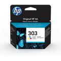 Hp 303 Original Druckerpatronen farbig Cyan Magenta Gelb T6N01AE ca. 200 Seiten (T6N01AEUUS)