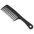 Unique Bargains Wide Tooth Comb for Curly Hair Wet Hair Long Thick Wavy Hair Detangling Comb Hair Combs for Women Black