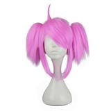 Unique Bargains Wigs for Women 12 Pink Wigs with Wig Cap