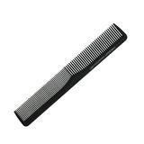 Unique Bargains Hair Comb Classic Styling Compact Comb Detangling Comb for Hair Styling 18cm Plastic Black