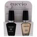 Match Makers Set - So So Sofia by Cuccio Colour for Women - 2 Pc 0.44oz Veneer Soak Of Gel Nail Polish 0.43oz Colour Nail Polish