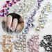 20Pcs/Set Nail Ornament Luxury High Brightness Gloss Love Heart Manicure Design Nail Rhinestone for Salon