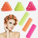 Hair Rollers 12 Pack Self Grip Hair Rollers Set Rollers Hair Curlers Self Holding Rollers Salon Hairdressing Curlers DIY Curling Tool Hair Curlers Rollers Tools for Women Men ï¼ˆRandom Color 15mmï¼‰