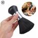 Luxtrada Professional Barber Large Neck Duster Soft Cleaning Hairbrush Hair Sweep Brush Hair Styling Tool Black