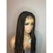 Knotless cc sheshopperhairplace s Hand braided cornrows tribal braids wig Beth tribal braids made on lace closure 4 by 4Beth tribal braids