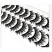 3/5/10 Pairs 3-D Handmade False Eyelashes Strip Lashes 1 to 1.5 cm for Women and Girls