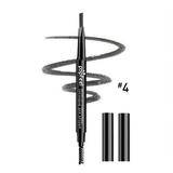 Women Waterproof Eyebrow Pencil With Brush Makeup Eyebrow Enhancer Automatic Eyebrow Pencil with Eyebrow Brush