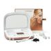 Trophy Skin MicrodermMD - At Home Microdermabrasion Machine - Anti Aging and Acne Spot Treatment - Includes Real Diamond and Pore Extractor Tips to Rejuvenate Skin and Help with Acne Scars - White