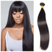 Ustar Affordable 100% Human Hair Straight One Bundle 10 -30 inch Natural Black 20