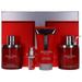 Yacht Man Red By Yacht Man For Men Set: EDT+EDT+Shower Gel+After Shave Lotion (3.4+0.34+5.1+3.4)oz