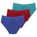 Popvcly Women Menstrual Panties Teen Girls Period Underwear 4-layer Leak-proof Breathable Briefs Pack of 3