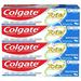 Colgate Total Whitening Toothpaste with Stannous Fluoride and Zinc Exclusive Whitening Mint 4.8 Oz (Pack of 4)