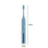 Loopsun Kitchen Appliances Electric Toothbrush With Smart Timer 5 Modes 2 Brush Heads Whitening Power Rechargeable Toothbrush For Adults And Kids