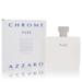 Chrome Pure by Azzaro Eau De Toilette Spray 3.4 oz for Men Pack of 4