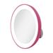 Zadro 3.5 LED Compact Mirror with Light 10X Travel Mirror Handheld Makeup Mirror Wall Mounted Suction Cup Shaving Mirror