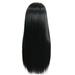 HSMQHJWE Synthetic Lace Front Wigs 1b/27 Straight Medium Long Wig Wig Long Black Women s Bangs Parted wig Puff for Natural Hair