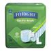 FitRight OptiFit Extra Briefs with Tabs Adult Incontinence Brief Moderate Absorbency Large 44 -56 20 Per Bag (80 Total)