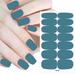 CFXNMZGR Pro Beauty Tools Nail Stickers Valentine S Day Nail Stickers Pure Color Style Full Wraps Polish Stickers Self-Ashesive Nail Sticker Sets For Women And Girls