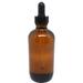 Black Orchid - Type For Men Cologne Body Oil Fragrance [Glass Dropper Top - Brown Amber Glass - Light Gold - 4 oz.]