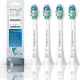 C2 HX9024 Replacement Toothbrush Heads Compatible with Philips Sonicare Toothbrushes HX9023/65 Optimal Gum Care Brush Heads for DiamondClean EasyClean FlexCare Platinum White 4 Pack