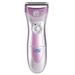 Smooth & Silky Electric Shaver for Women Wet Dry Razor Remover Shaver and Bikini Trimmer Purple (Battery powered)