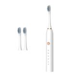 Jikolililili Electric Toothbrush Adult USB Waterproof Rechargeable Toothbrush Set With Two Brush Heads 2022 Fall and Winter Fashion Electric Toothbrush on Sale
