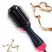 IM Beauty Hot Air Brush 4 in 1 Hair Dryer Brush & Volumizer One Step Blow Dryer Suitable for Straight and Curly Hair Ceramic Coating Achieve Salon Styling at Home