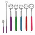 5pc Bear Steel Claw Telescopic Stainless Metal Extendable Back Itching Scratcher