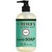 Mrs. Meyerâ€™s Clean Day Liquid Hand Soap Basil Scent 12.5 ounce bottle