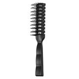 Unique Bargains Grid Hair Brush Shower Detangler Need to Vent Detangling Brush PP Black