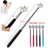 Telescoping Back Scratcher Extendable Metal Telescopic Back Massager/Scalp Massager/Head Massager Random Color(1 PACK)