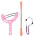 BOOYOU 3 Pcs Women Facial Hair Remover Handheld Hair Removal Spring for Remove Unwanted Hair on Upper Lip Chin Face Neck