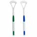 4-Pack Tongue Scraper Cleaner Tongue Bacteria Inhibiting Scrapers for Healthy Oral Care Easy to Use Antimicrobial Sweeper Help Fight Bad Breath