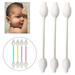 320 Ct Cotton Safety Swabs Double Tip Pure Makeup Applicator Baby Ear Cleaning