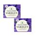 Yardley London Moisturizing Bars English Lavender With Essential Oils 4 oz bars 4 ea (Pack of 2)